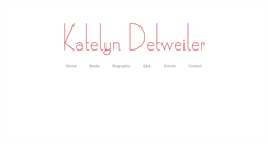 Desktop Screenshot of katelyndetweiler.com